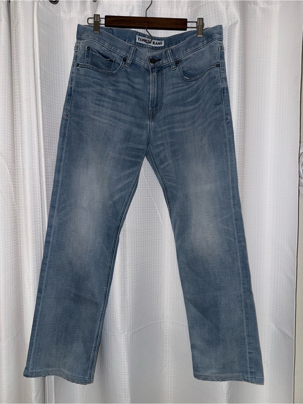 Express Light Blue jeans size 32